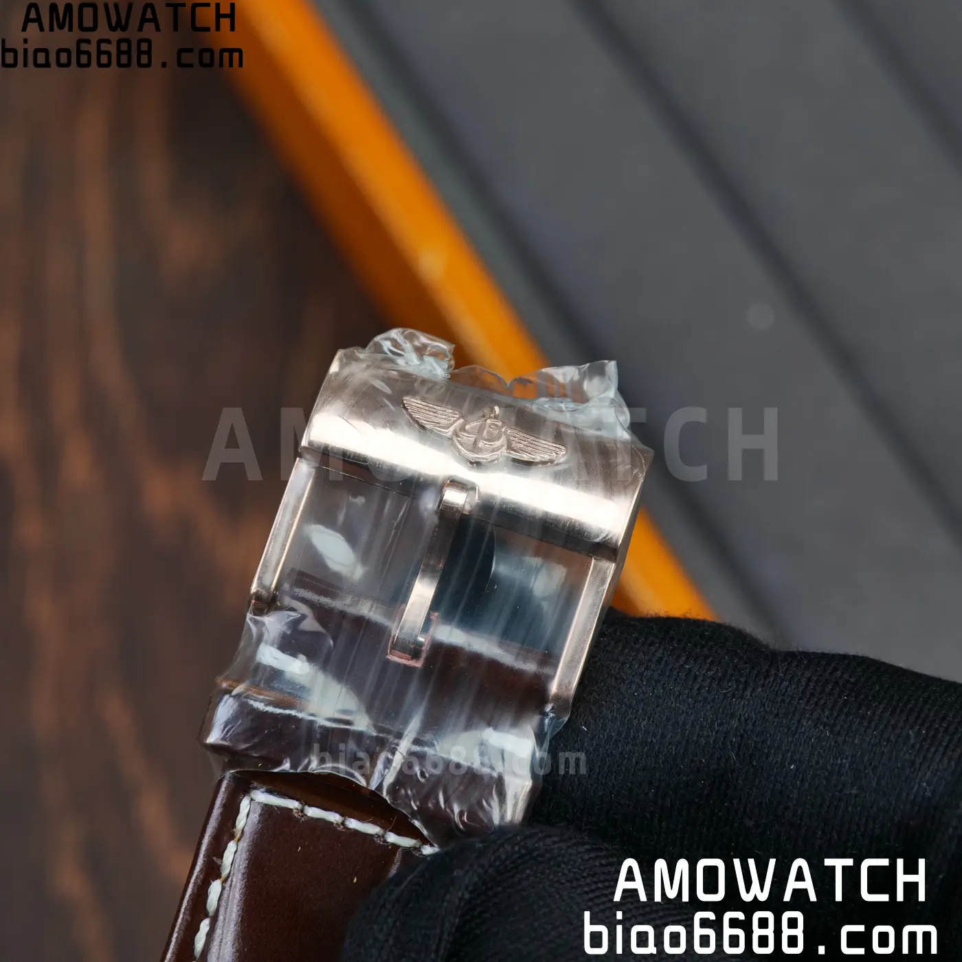 Breitling Navitimer Automatic 41mm RG BLSF White Dial on Brown Leather Strap A2824 V2 64 d7111c88d968ad8 阿默表行AmoWatch