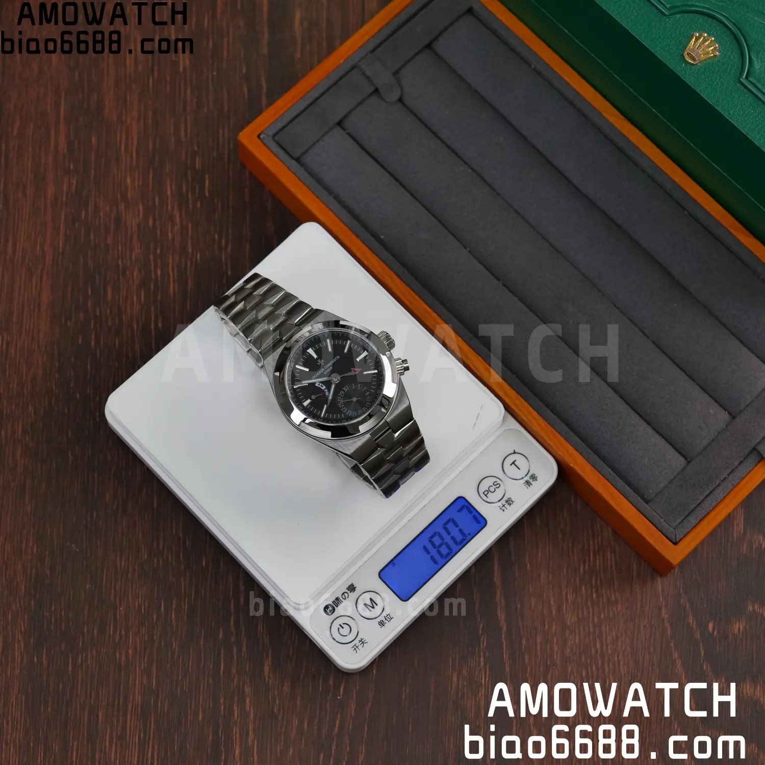 VC Overseas 41mm 7900V GR Factory 1:1 Best Edition Blue Dial SS Bracelet 67 da5b5ff59f484c7 AMO Watch