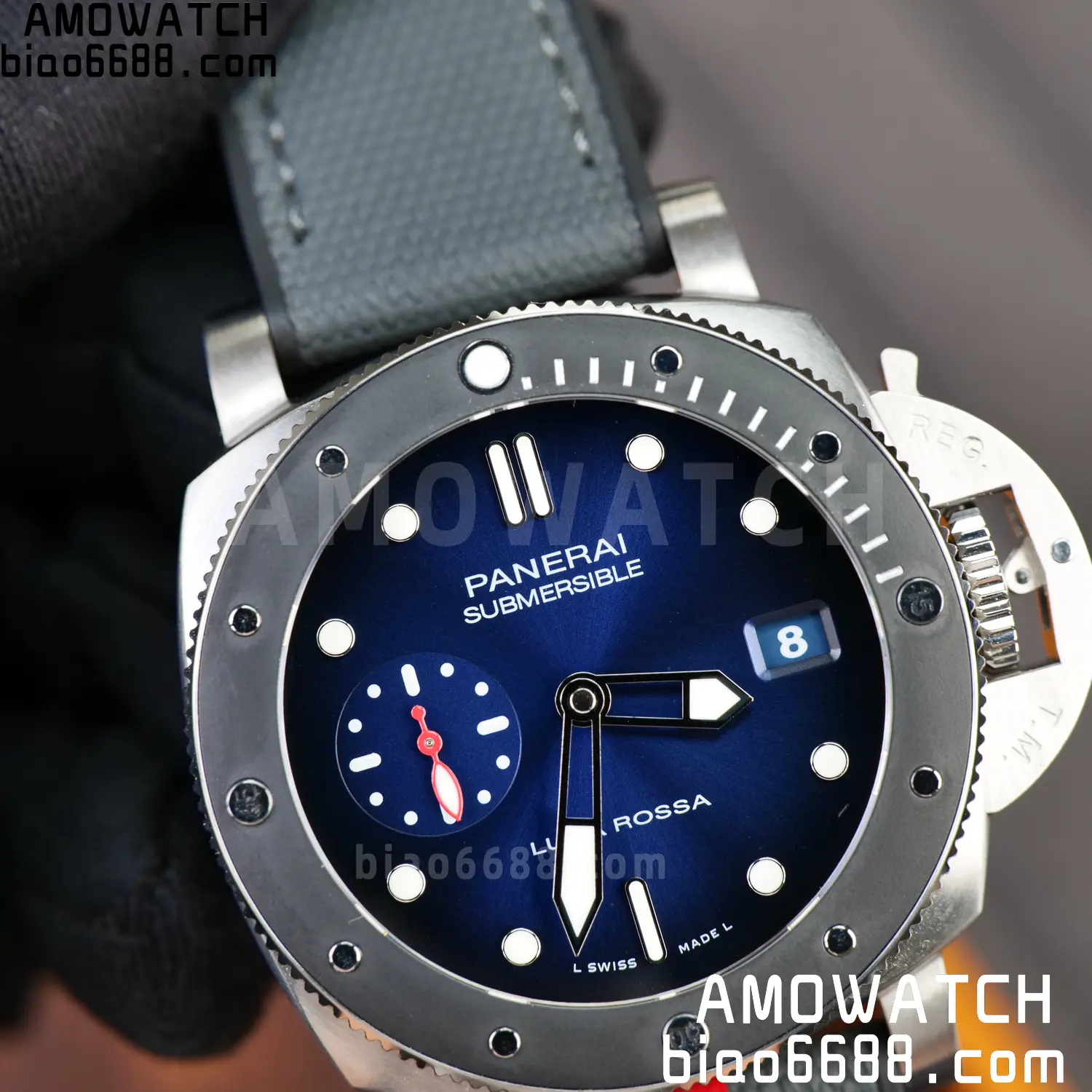 Panerai PAM1565 Submersible Luna Rossa 42mm VSF 1:1 Best Edition P900 97 df204919d4d3d85 AMO Watch