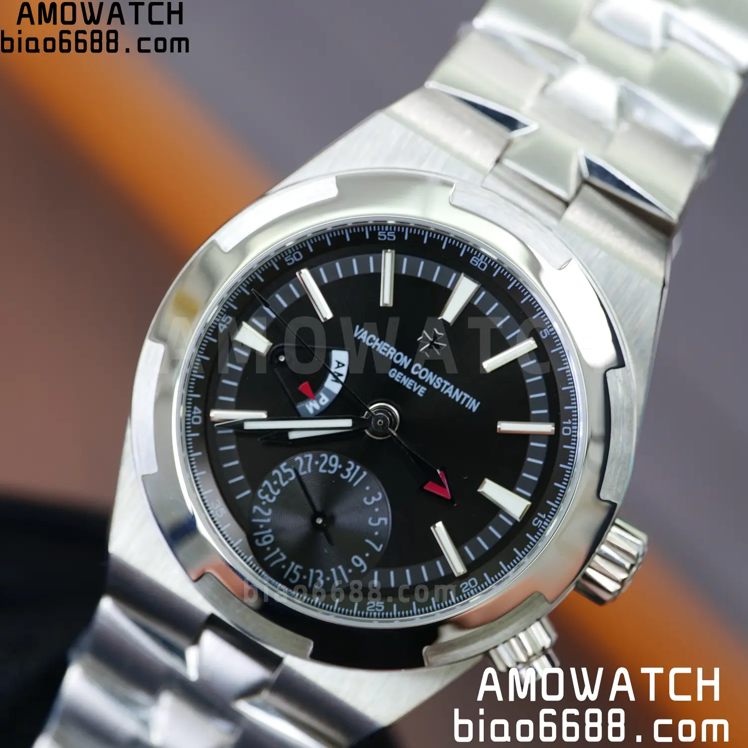VC Overseas 41mm 7900V GR Factory 1:1 Best Edition Blue Dial SS Bracelet 88 efc5cff427a9537 AMO Watch