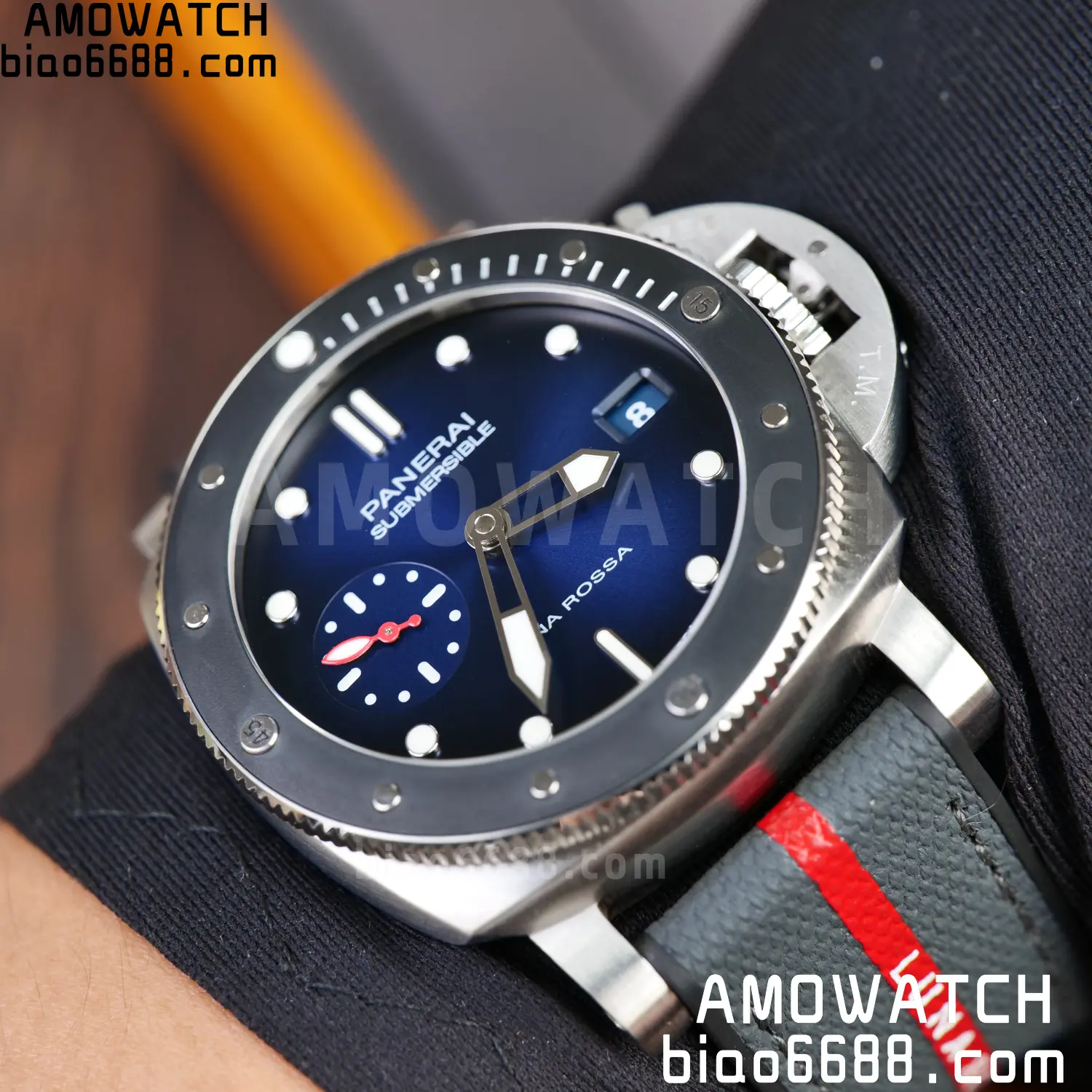 Panerai PAM1565 Submersible Luna Rossa 42mm VSF 1:1 Best Edition P900 108 efe0750ae2b6135 AMO Watch