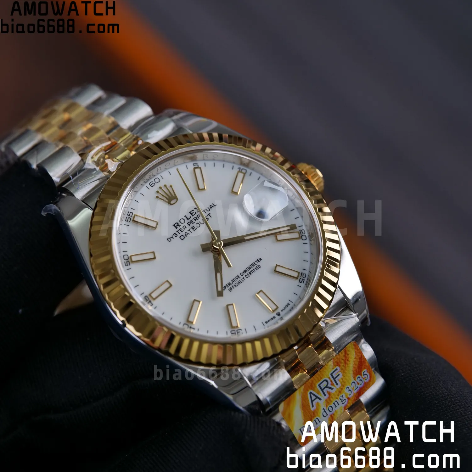 Rolex DateJust 126333-0016 41mm ARF 1:1 Best Edition Silver Stick Dial on Jubilee Bracelet (Tungsten Heavy Versio) 71 247e86b11ae30eb 阿默表行AmoWatch