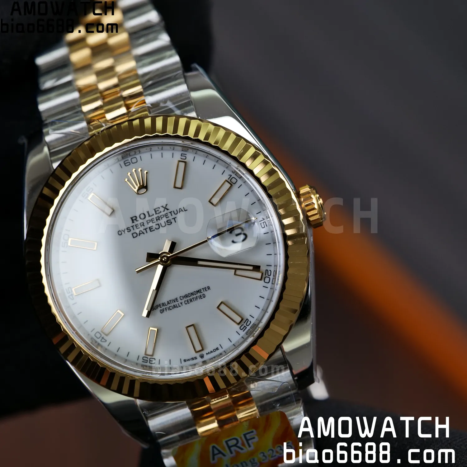 Rolex DateJust 126333-0016 41mm ARF 1:1 Best Edition Silver Stick Dial on Jubilee Bracelet (Tungsten Heavy Versio) 74 3e1cac733b1e573 阿默表行AmoWatch