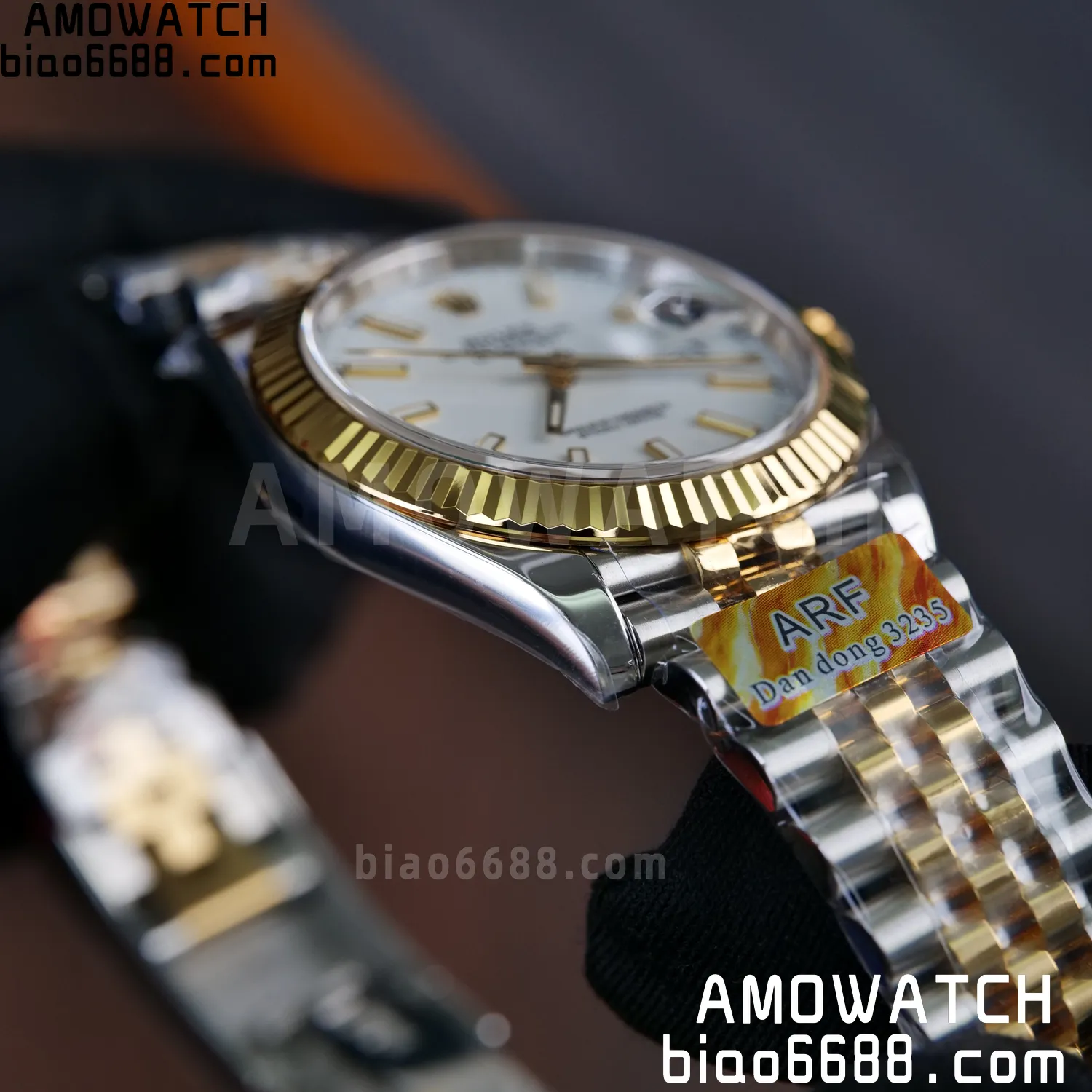 Rolex DateJust 126333-0016 41mm ARF 1:1 Best Edition Silver Stick Dial on Jubilee Bracelet (Tungsten Heavy Versio) 68 3ee721bc857ff85 阿默表行AmoWatch