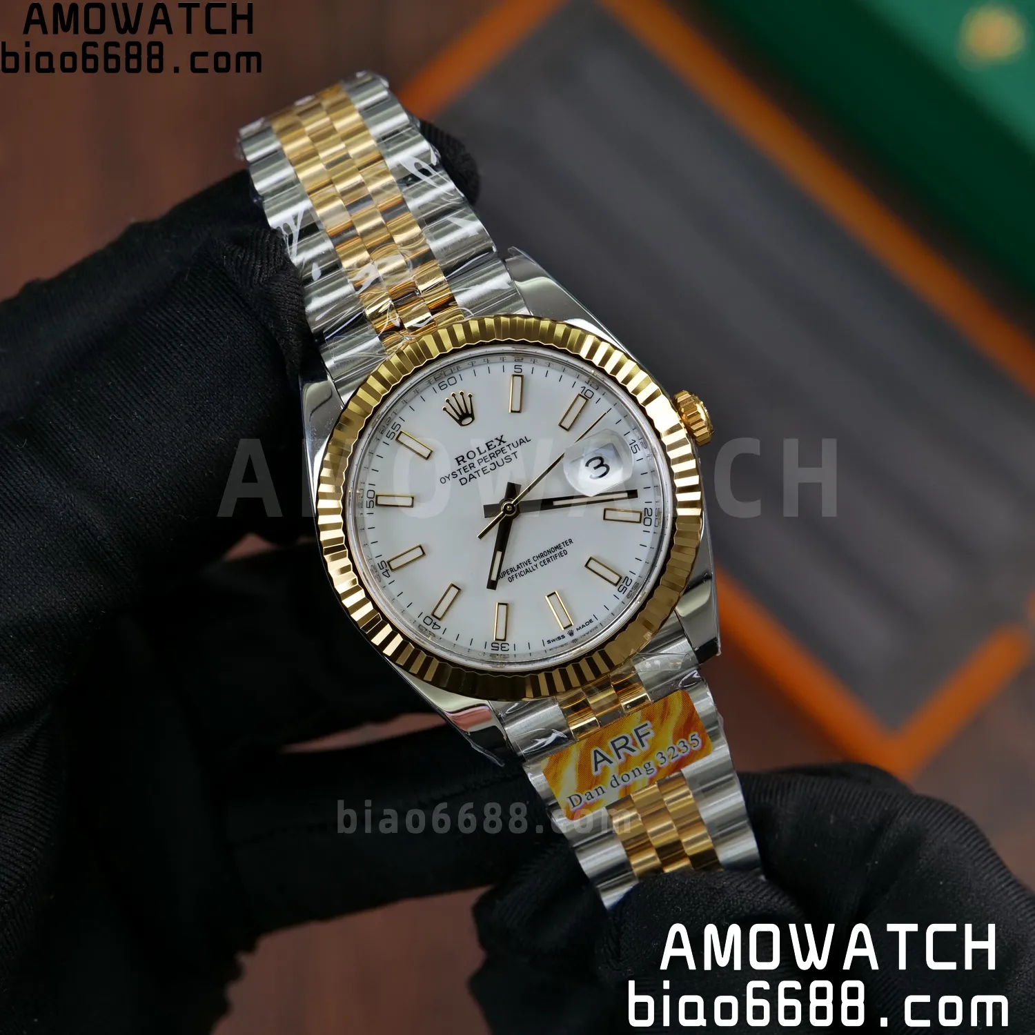 Rolex DateJust 126333-0016 41mm ARF 1:1 Best Edition Silver Stick Dial on Jubilee Bracelet (Tungsten Heavy Versio) 61 4413f9276d5e98e 阿默表行AmoWatch