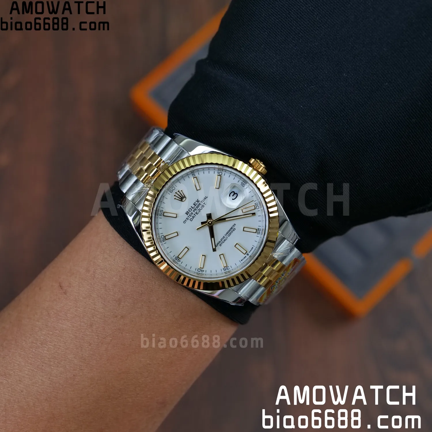 Rolex DateJust 126333-0016 41mm ARF 1:1 Best Edition Silver Stick Dial on Jubilee Bracelet (Tungsten Heavy Versio) 85 49f6a8846992374 阿默表行AmoWatch