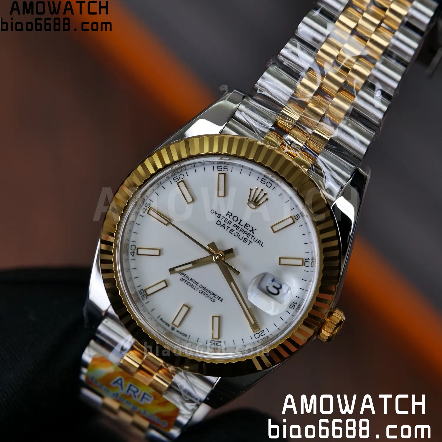 Rolex DateJust 126333-0016 41mm ARF 1:1 Best Edition Silver Stick Dial on Jubilee Bracelet (Tungsten Heavy Versio) 79 602d1d348546865 阿默表行AmoWatch