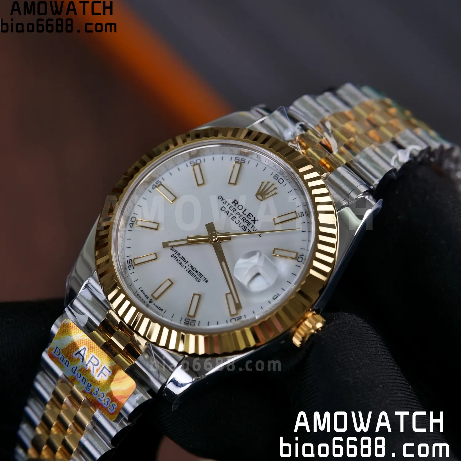 Rolex DateJust 126333-0016 41mm ARF 1:1 Best Edition Silver Stick Dial on Jubilee Bracelet (Tungsten Heavy Versio) 72 643a6d092a7abe5 阿默表行AmoWatch