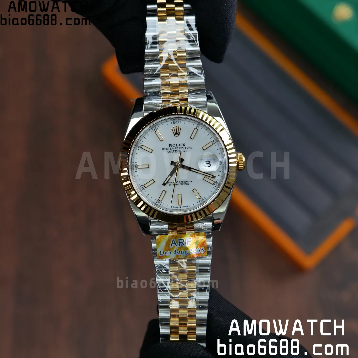 Rolex DateJust 126333-0016 41mm ARF 1:1 Best Edition Silver Stick Dial on Jubilee Bracelet (Tungsten Heavy Versio) 65 7142a44536ce1ef 阿默表行AmoWatch