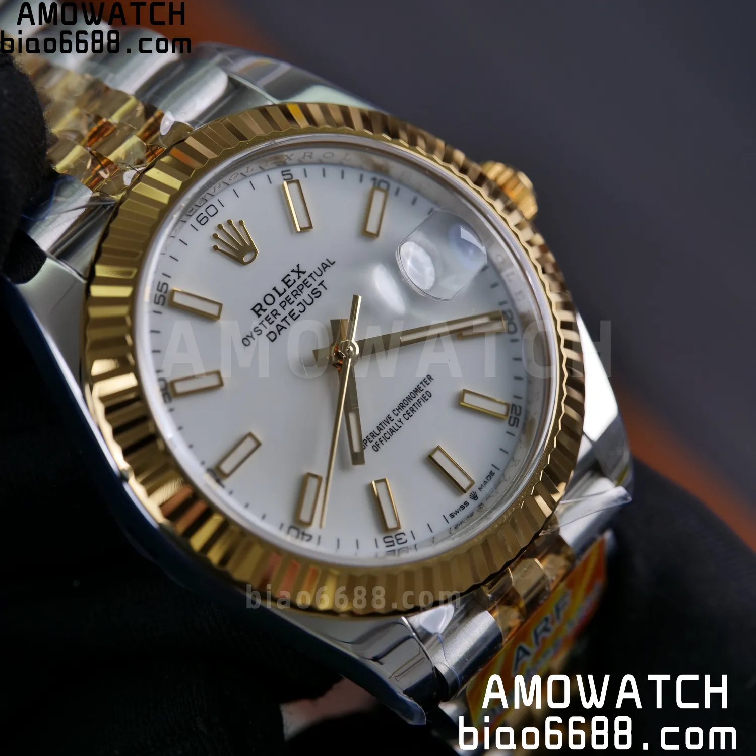 Rolex DateJust 126333-0016 41mm ARF 1:1 Best Edition Silver Stick Dial on Jubilee Bracelet (Tungsten Heavy Versio) 78 959fb21bf2695fa 阿默表行AmoWatch