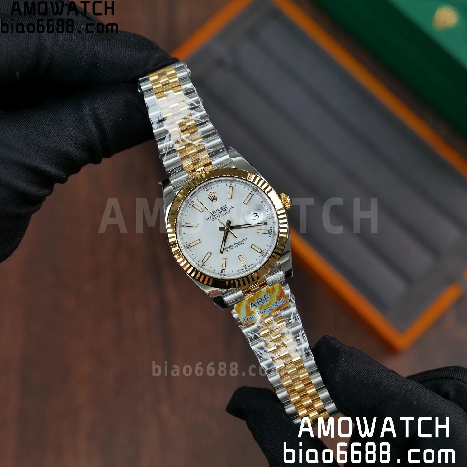 Rolex DateJust 126333-0016 41mm ARF 1:1 Best Edition Silver Stick Dial on Jubilee Bracelet (Tungsten Heavy Versio) 60 ad5e4626f4adadf 阿默表行AmoWatch