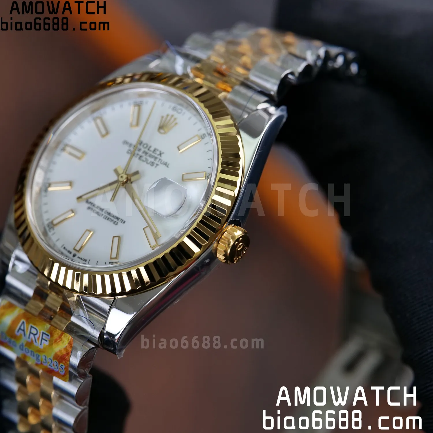 Rolex DateJust 126333-0016 41mm ARF 1:1 Best Edition Silver Stick Dial on Jubilee Bracelet (Tungsten Heavy Versio) 70 cacb3febe6a766d 阿默表行AmoWatch