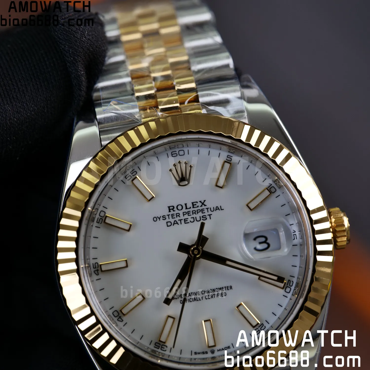 Rolex DateJust 126333-0016 41mm ARF 1:1 Best Edition Silver Stick Dial on Jubilee Bracelet (Tungsten Heavy Versio) 77 d6e27ec19388f59 阿默表行AmoWatch