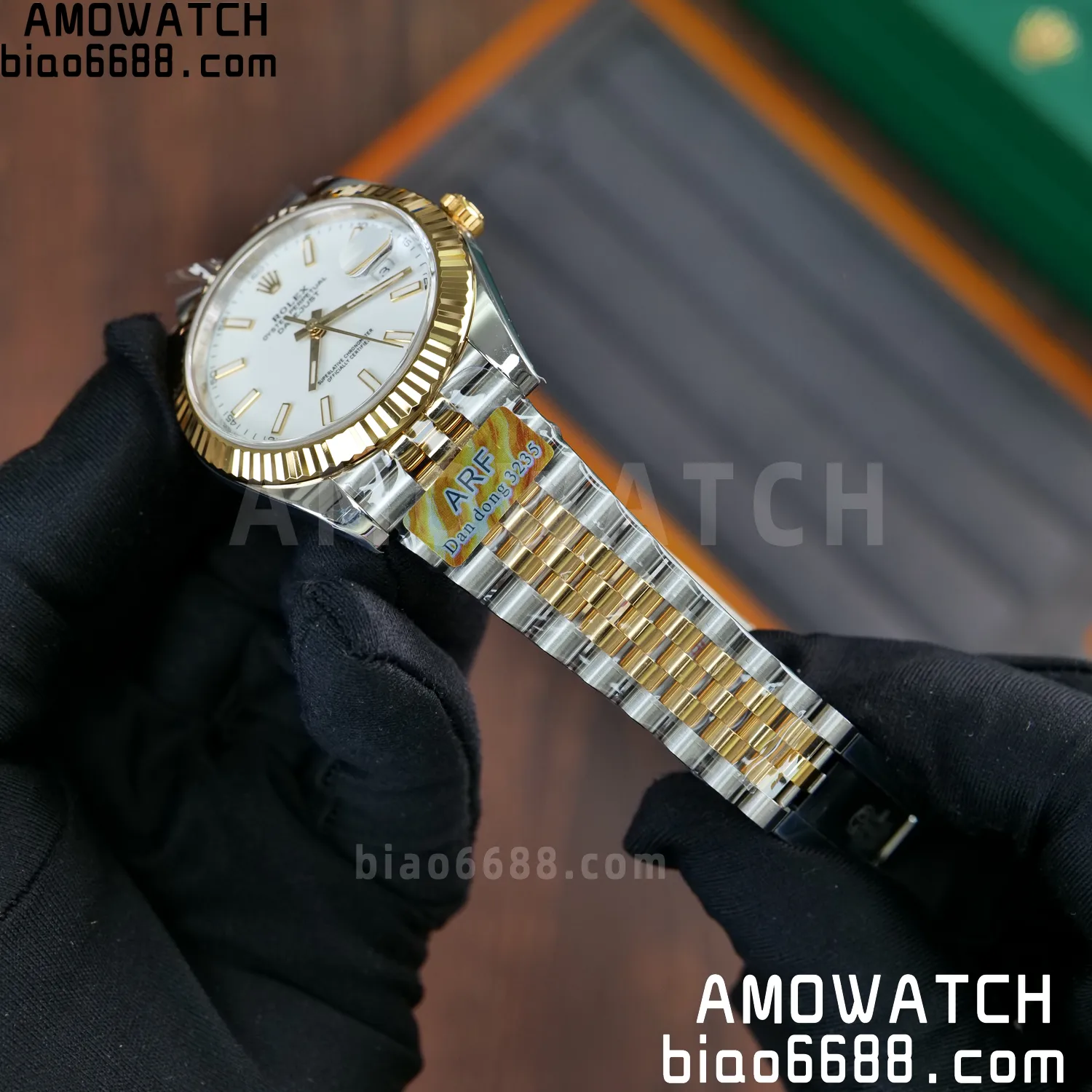 Rolex DateJust 126333-0016 41mm ARF 1:1 Best Edition Silver Stick Dial on Jubilee Bracelet (Tungsten Heavy Versio) 64 d6f3ab49c07c445 阿默表行AmoWatch