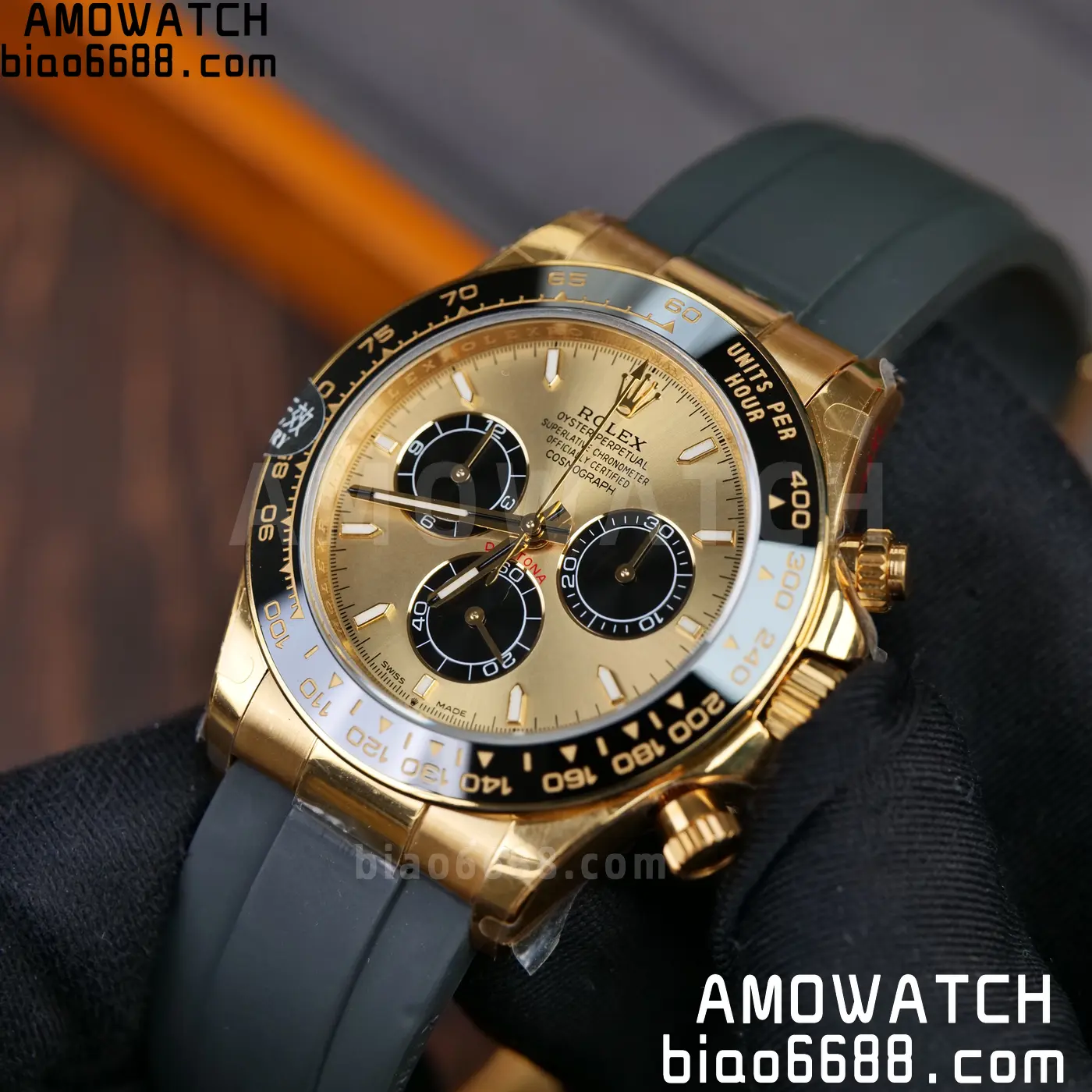 Rolex Daytona 126518 QF 1:1 Best Edition YG/Black Dial SH4131 V11 (Weighted) 67 127f85180c08c2f AMO Watch