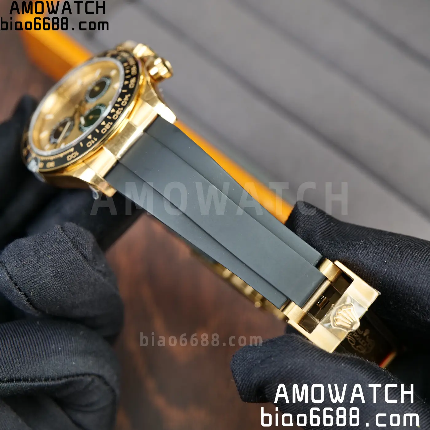 Rolex Daytona 126518 QF 1:1 Best Edition YG/Black Dial SH4131 V11 (Weighted) 59 228a94eb1529c08 AMO Watch