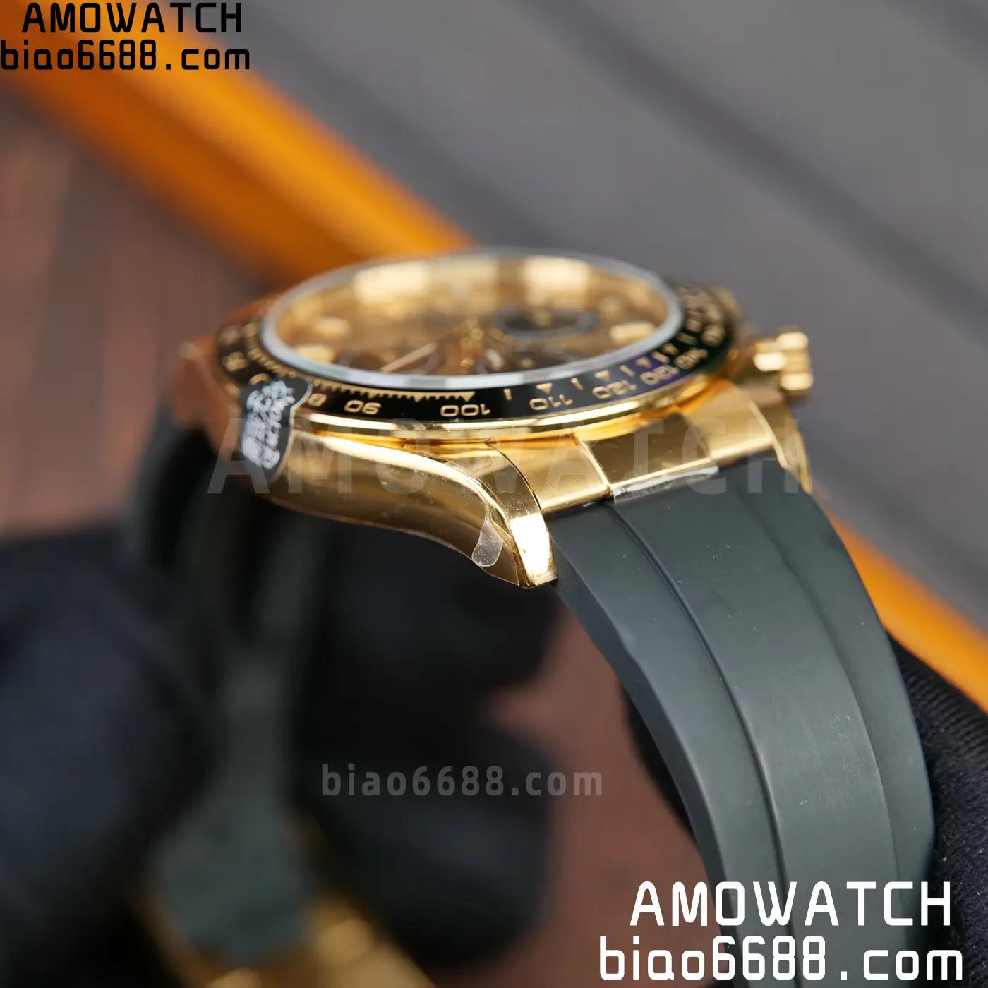 Rolex Daytona 126518 QF 1:1 Best Edition YG/Black Dial SH4131 V11 (Weighted) 63 475b86c37122457 AMO Watch