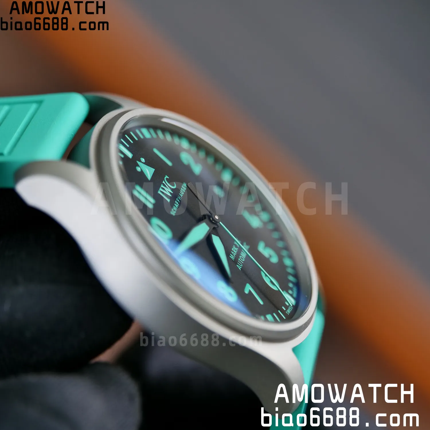 Pilot Mark XX Mercedes-AMG PETRONAS F1 40mm TI/LE Black Dial M+F MY9015 76 4d0612c230655db AMO Watch