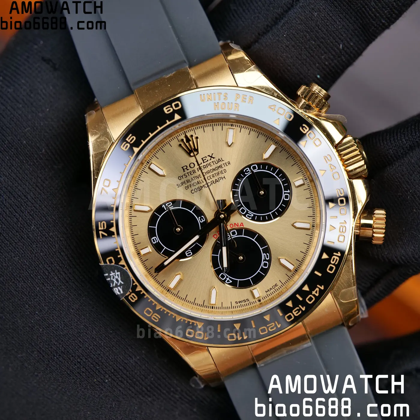Rolex Daytona 126518 QF 1:1 Best Edition YG/Black Dial SH4131 V11 (Weighted) 71 74b0a6cf06cdb09 AMO Watch