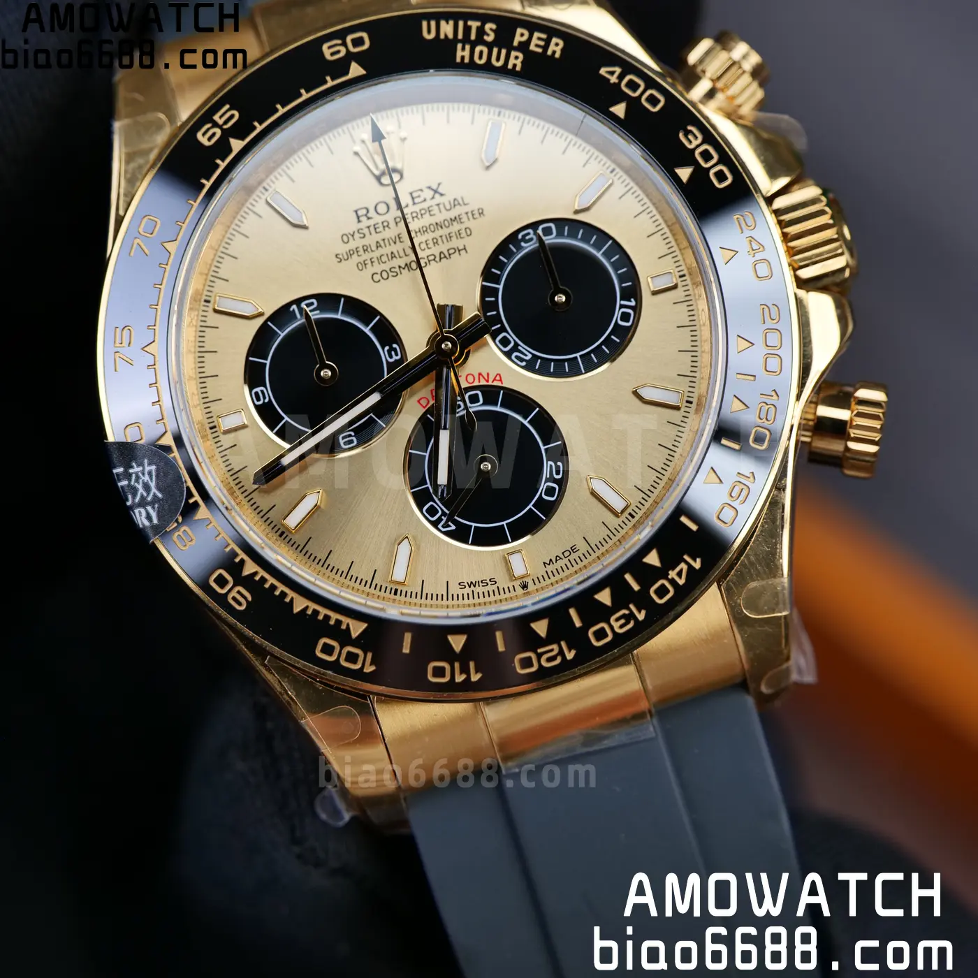 Rolex Daytona 126518 QF 1:1 Best Edition YG/Black Dial SH4131 V11 (Weighted) 69 cda3e3815c52067 AMO Watch