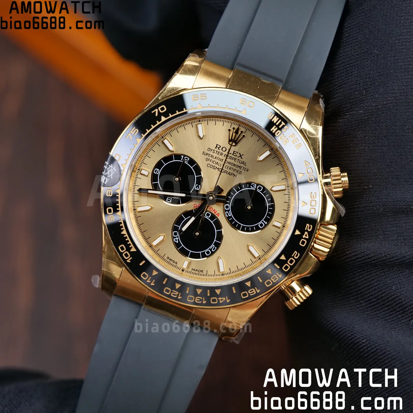 Rolex Daytona 126518 QF 1:1 Best Edition YG/Black Dial SH4131 V11 (Weighted) 72 cec5284591f863f AMO Watch