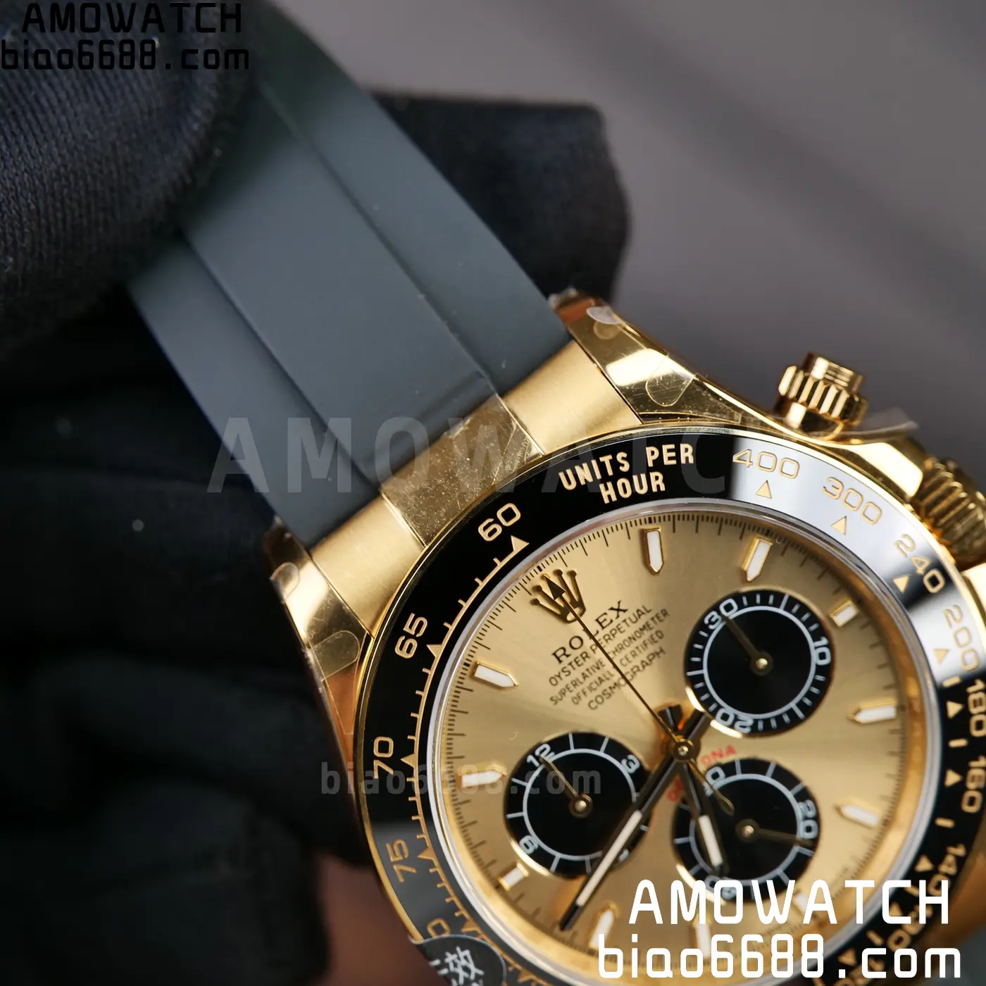 Rolex Daytona 126518 QF 1:1 Best Edition YG/Black Dial SH4131 V11 (Weighted) 68 d2e9c972cbdc7f5 AMO Watch