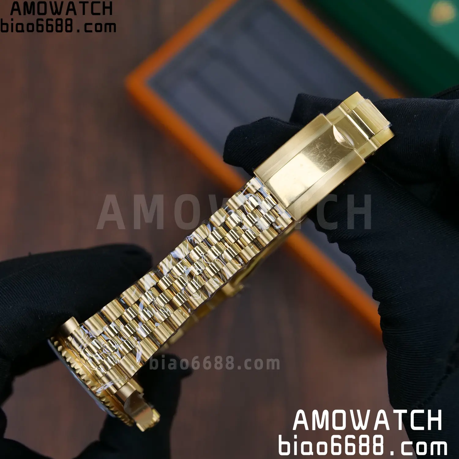 Rolex GMT Master II 126718 YG Gold Factory 1:1 Best Edition Black Dial V4 (Weighted) 61 2d75875eb58d371 阿默表行AmoWatch