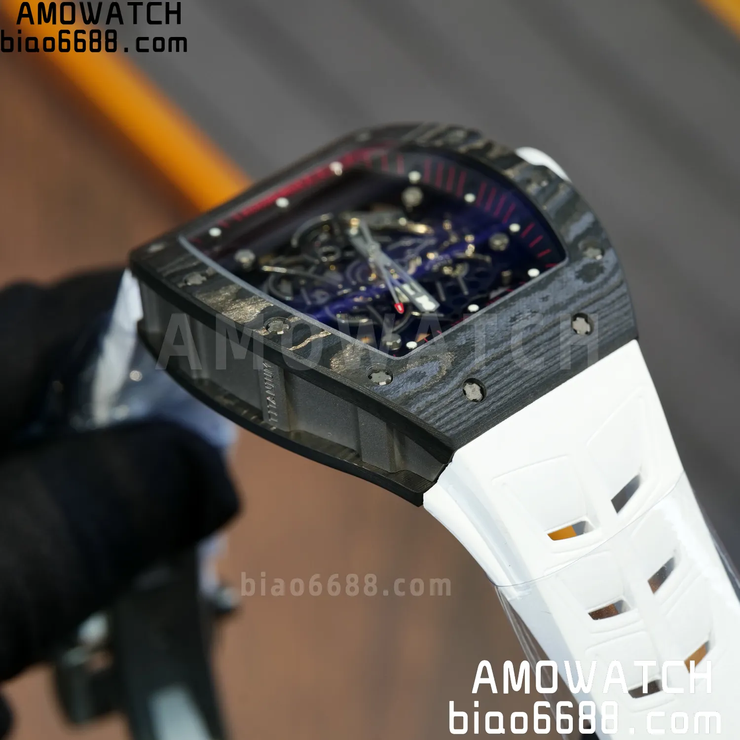 Richard Mille RM055 NTPT APSF 1:1 Best Edition Shark fin strap RMUL2 Super Clone 77 3b6948b0635708c AMO Watch