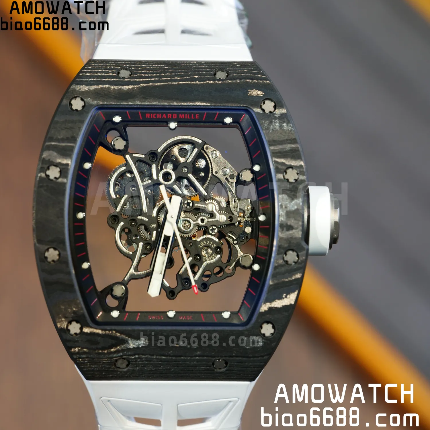 Richard Mille RM055 NTPT APSF 1:1 Best Edition Shark fin strap RMUL2 Super Clone 75 8e1d902a369f0e5 AMO Watch
