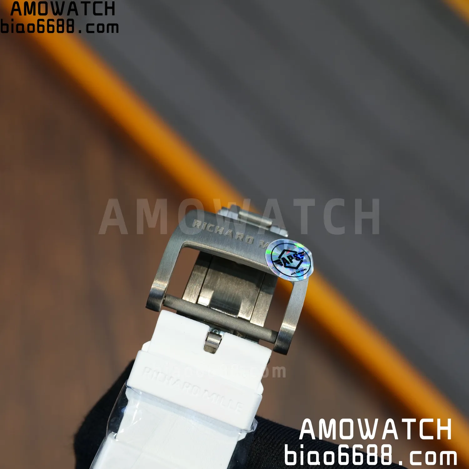 Richard Mille RM055 NTPT APSF 1:1 Best Edition Shark fin strap RMUL2 Super Clone 93 aafe0e6657f0f94 AMO Watch