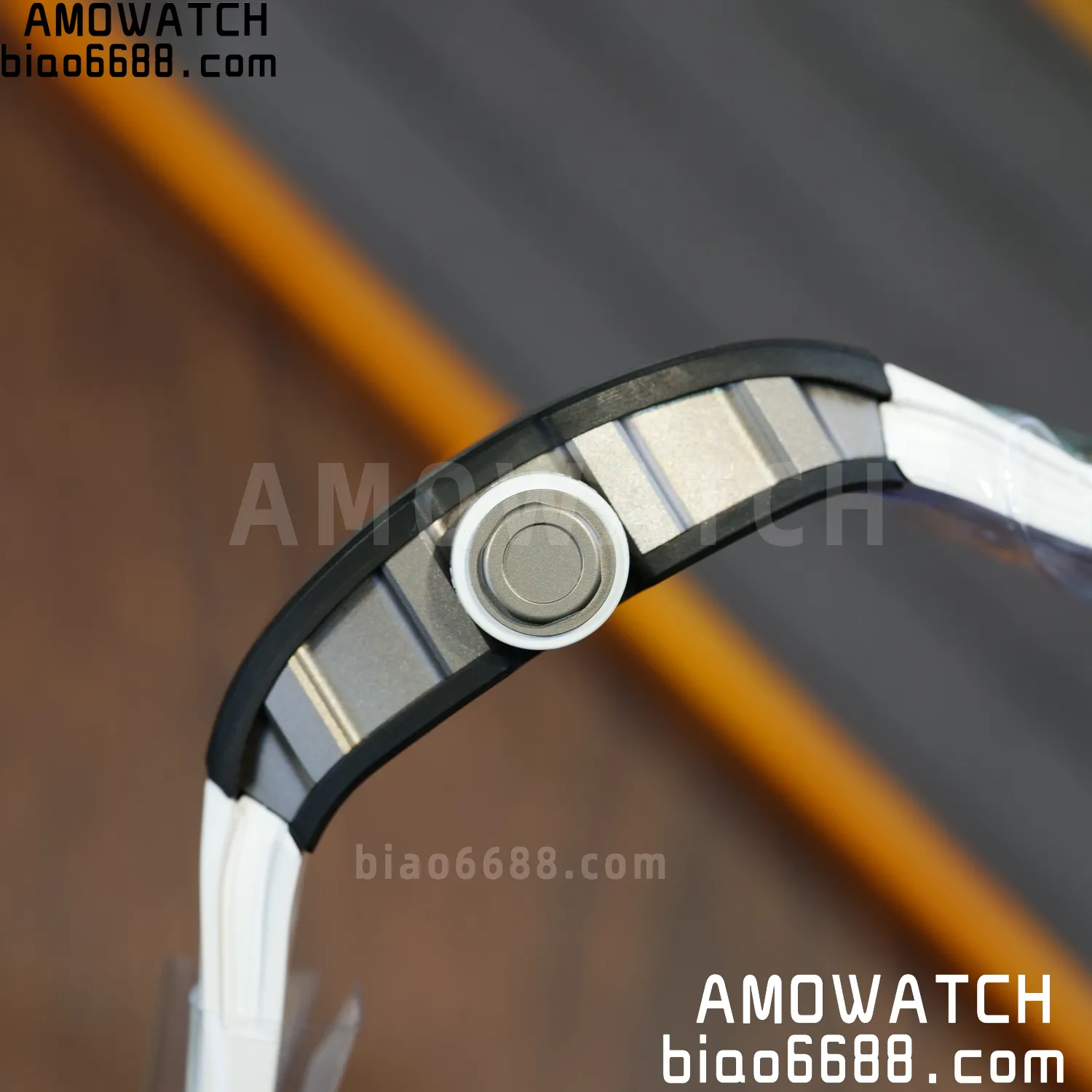 Richard Mille RM055 NTPT APSF 1:1 Best Edition Shark fin strap RMUL2 Super Clone 78 acdba4241b60500 AMO Watch