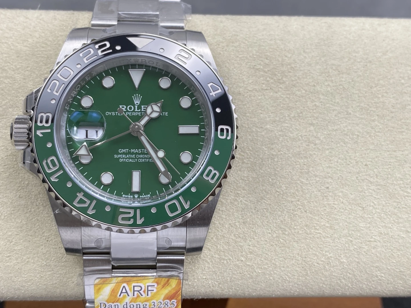 Rolex GMT-Master II M126729VTNR 904L SS ARF Factory 1:1 Best Edition on Oyster Bracelet DD3285 24 830ca149ed5c0b5 AMO Watch