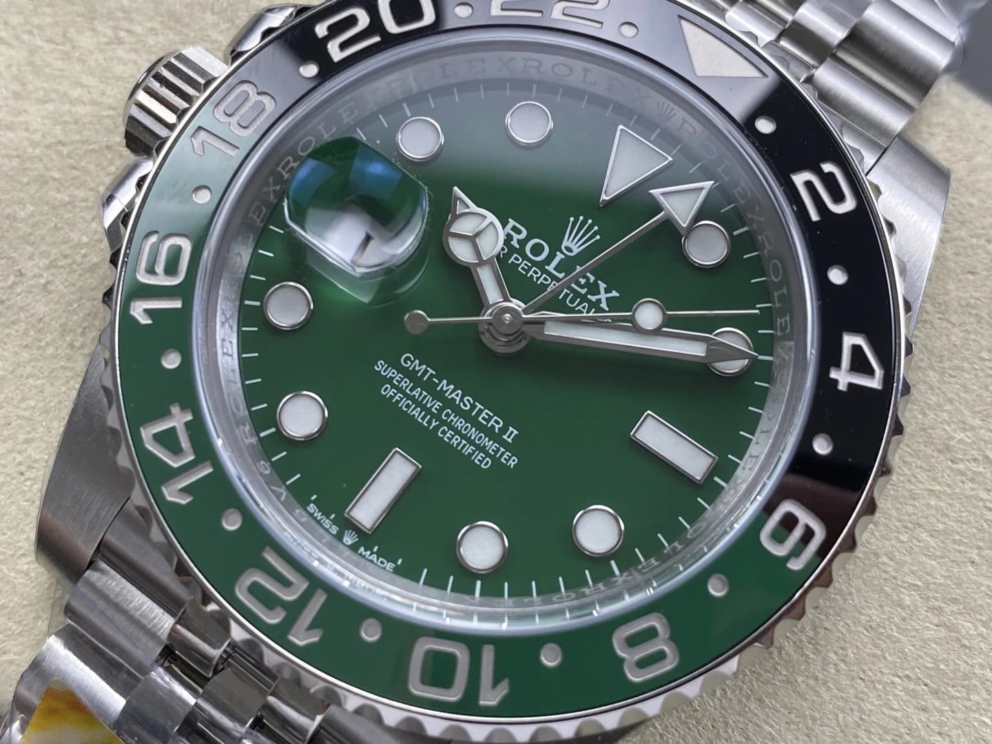 Rolex GMT-Master II M126729VTNR 904L SS ARF Factory 1:1 Best Edition on Jubilee Bracelet DD3285 CHS 24 df41ad8958d03f2 AMO Watch