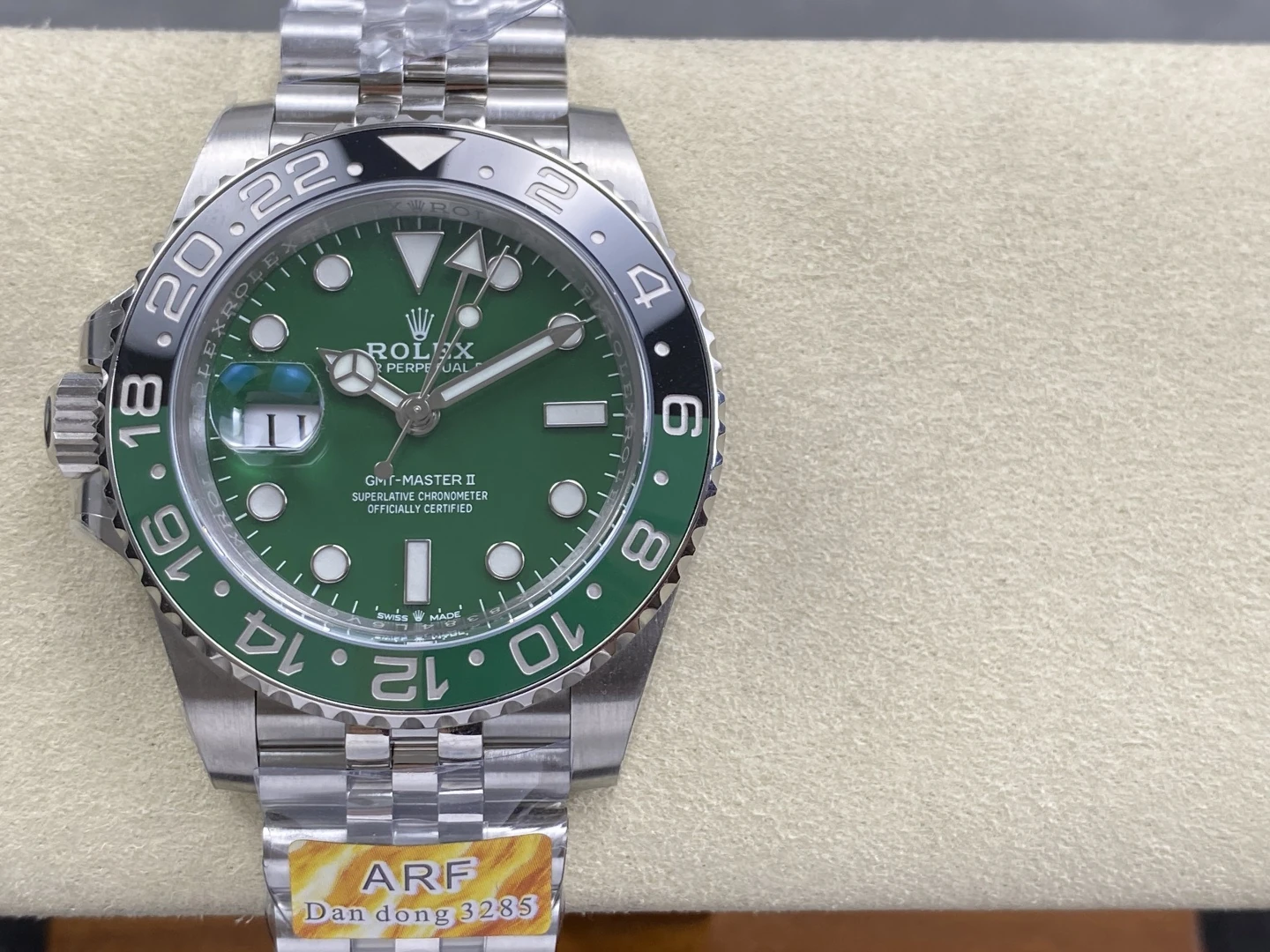 Rolex GMT-Master II M126729VTNR 904L SS ARF Factory 1:1 Best Edition on Jubilee Bracelet DD3285 CHS 22 fadc2e336f887af AMO Watch