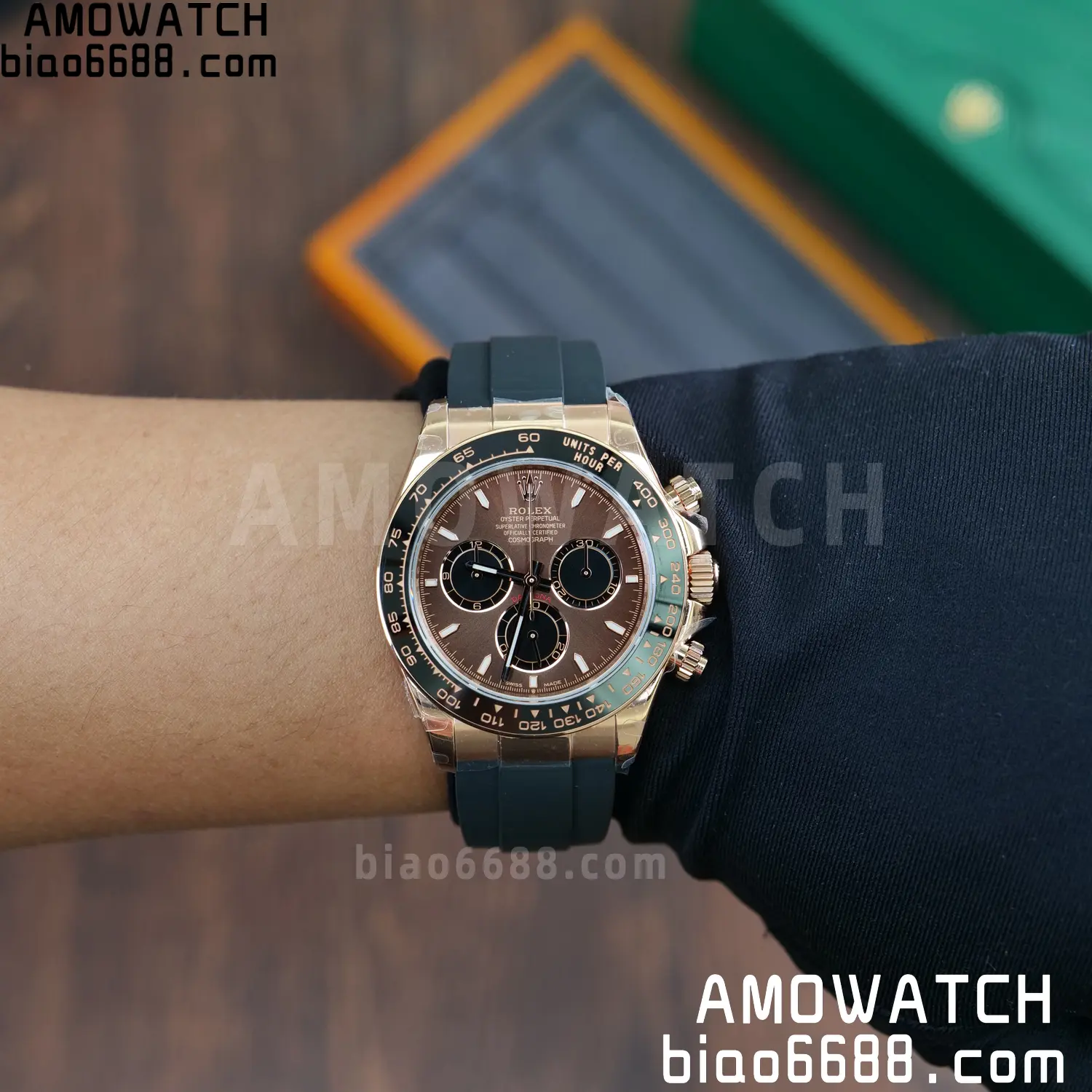 Rolex Daytona 126515 QF 1:1 Best Edition Brown Dial SH4131 V11 (Weighted) 87 612431b79e59036 AMO Watch