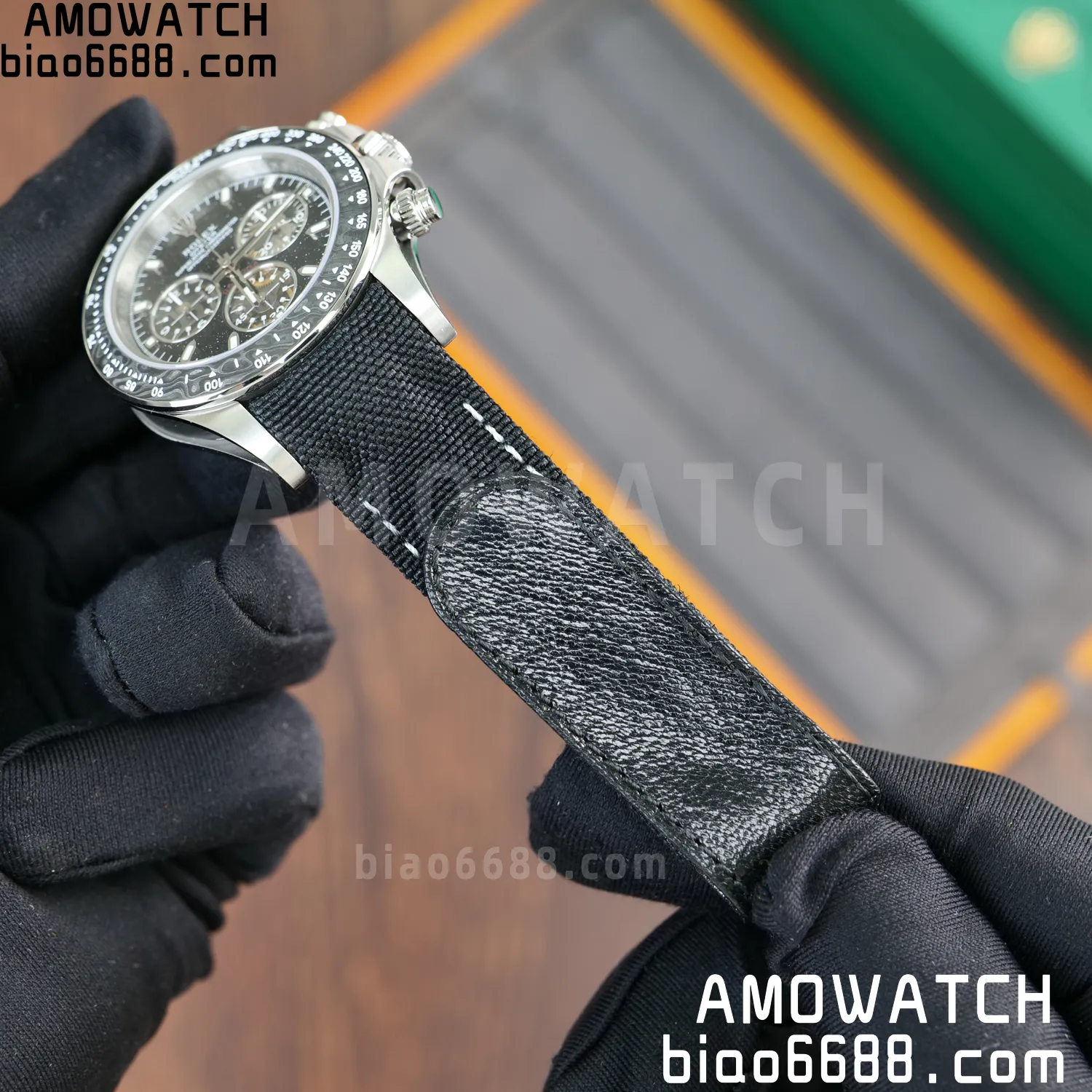 Rolex DIW Ventura Daytona ADGF Best Edition Stars Dial on Black Nylon Strap SA4130 62 1eec1fd091b4d4e 阿默表行AmoWatch