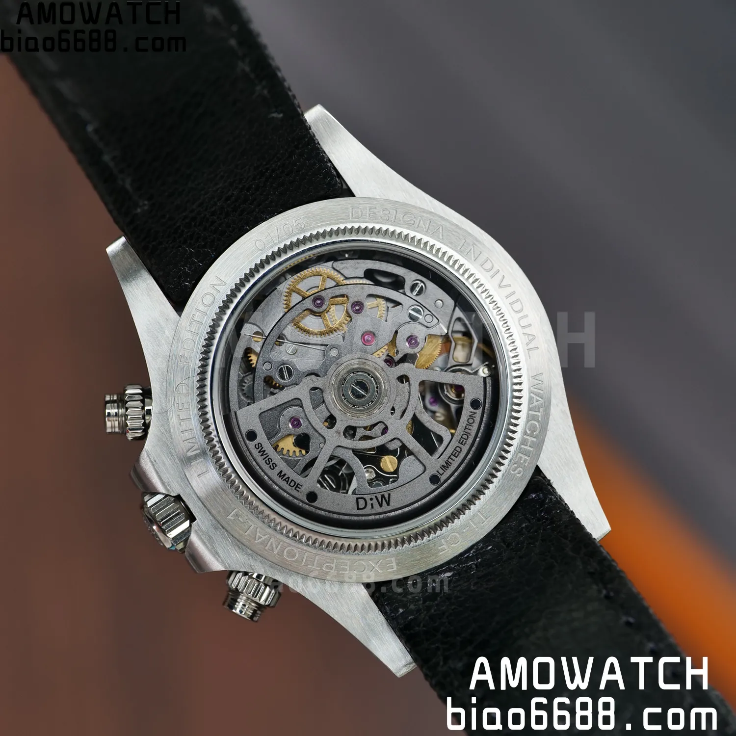 Rolex DIW Ventura Daytona ADGF Best Edition Stars Dial on Black Nylon Strap SA4130 79 24fabce7cdc5b6c 阿默表行AmoWatch