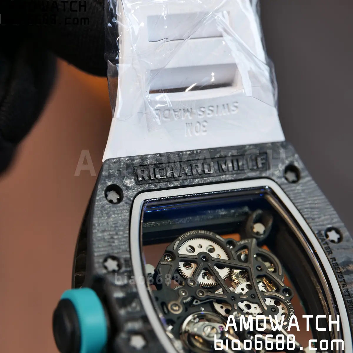 Custom Made Richard Mille RM055 NTPT 'Yas Marina Circuit' Carbon Vaucher RMUL2 Super Clone 125 6f5f0c426d74bf0 阿默表行AmoWatch