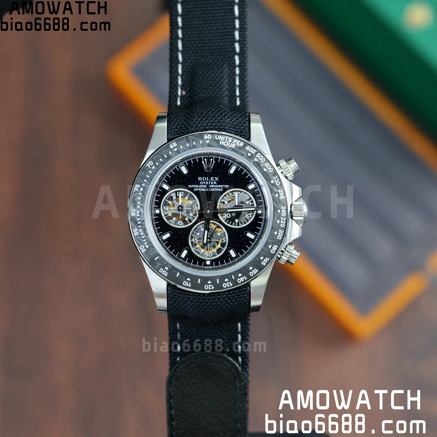 Rolex DIW Ventura Daytona ADGF Best Edition Stars Dial on Black Nylon Strap SA4130 63 95ae474b86384ac 阿默表行AmoWatch