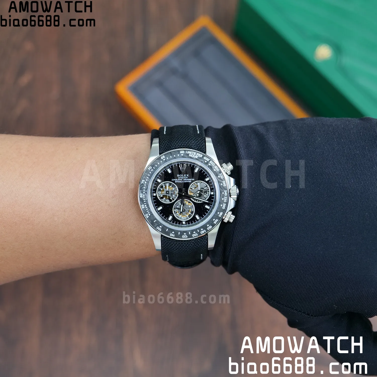 Rolex DIW Ventura Daytona ADGF Best Edition Stars Dial on Black Nylon Strap SA4130 83 fd5264c8802c68d 阿默表行AmoWatch