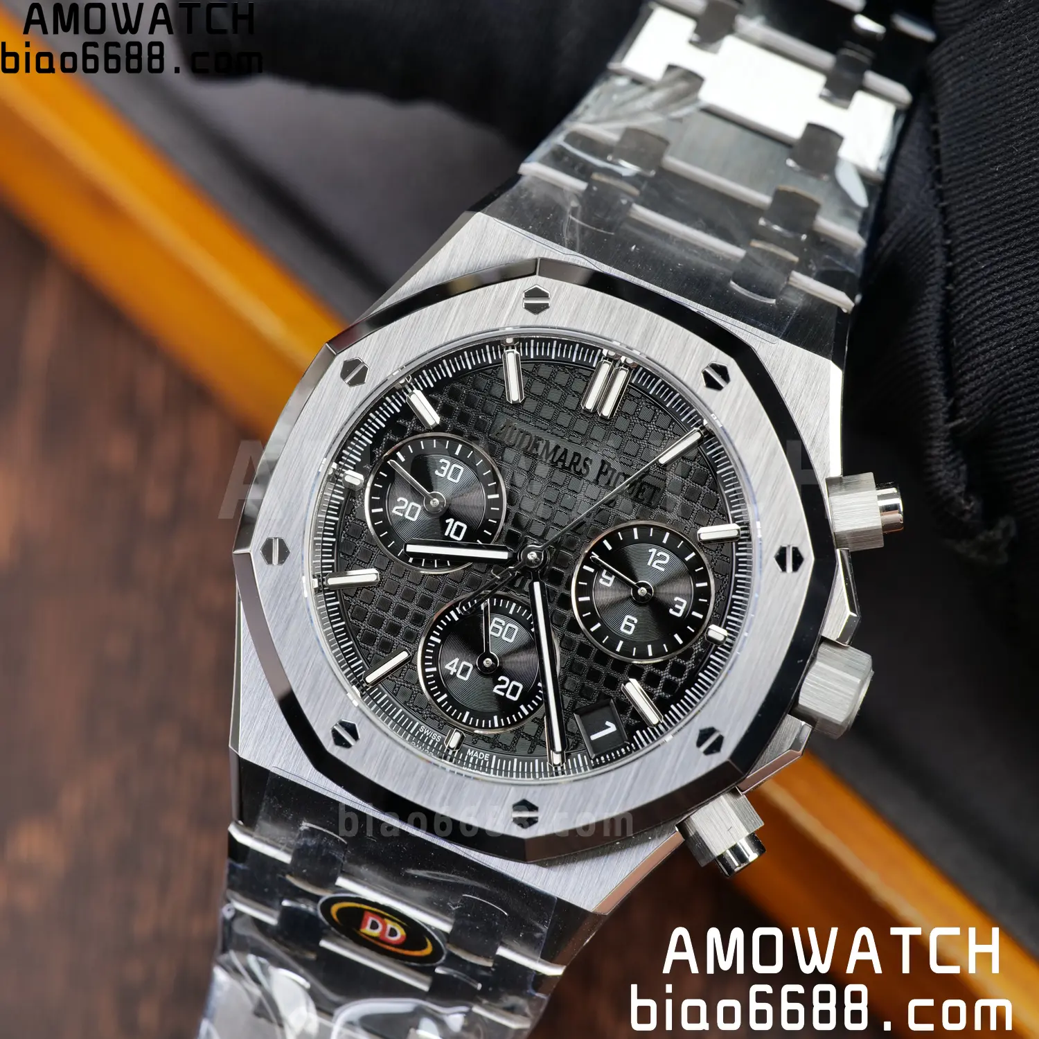 AP Royal Oak Chrono 26240 SS DDF 1:1 Best Edition Black Dial on SS Bracelet DD4401 Super Clone 93 09e6350e7cb77a8 AMO Watch