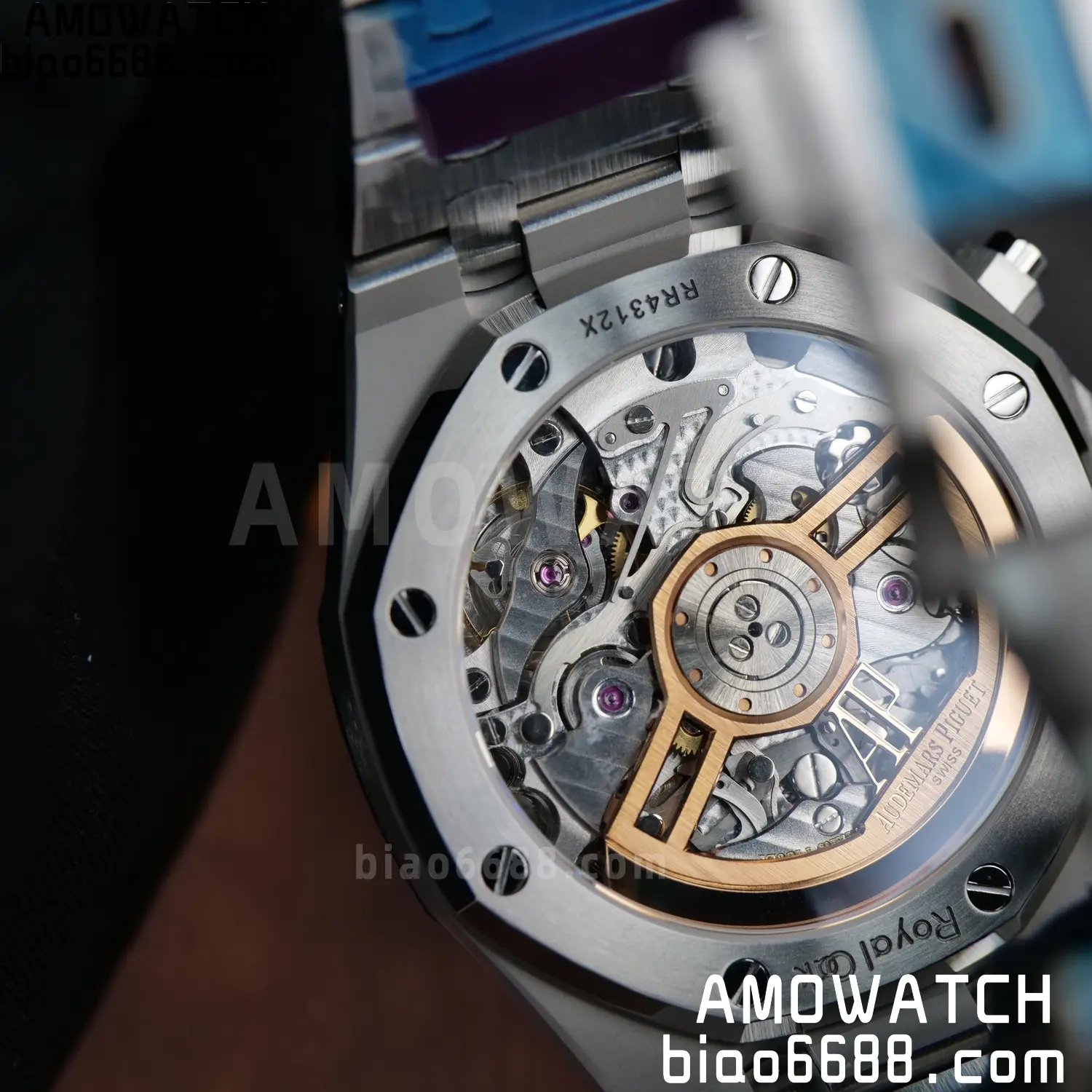 AP Royal Oak Chrono 26240 SS DDF 1:1 Best Edition Black Dial on SS Bracelet DD4401 Super Clone 100 7b8d9b2c1c191d6 AMO Watch