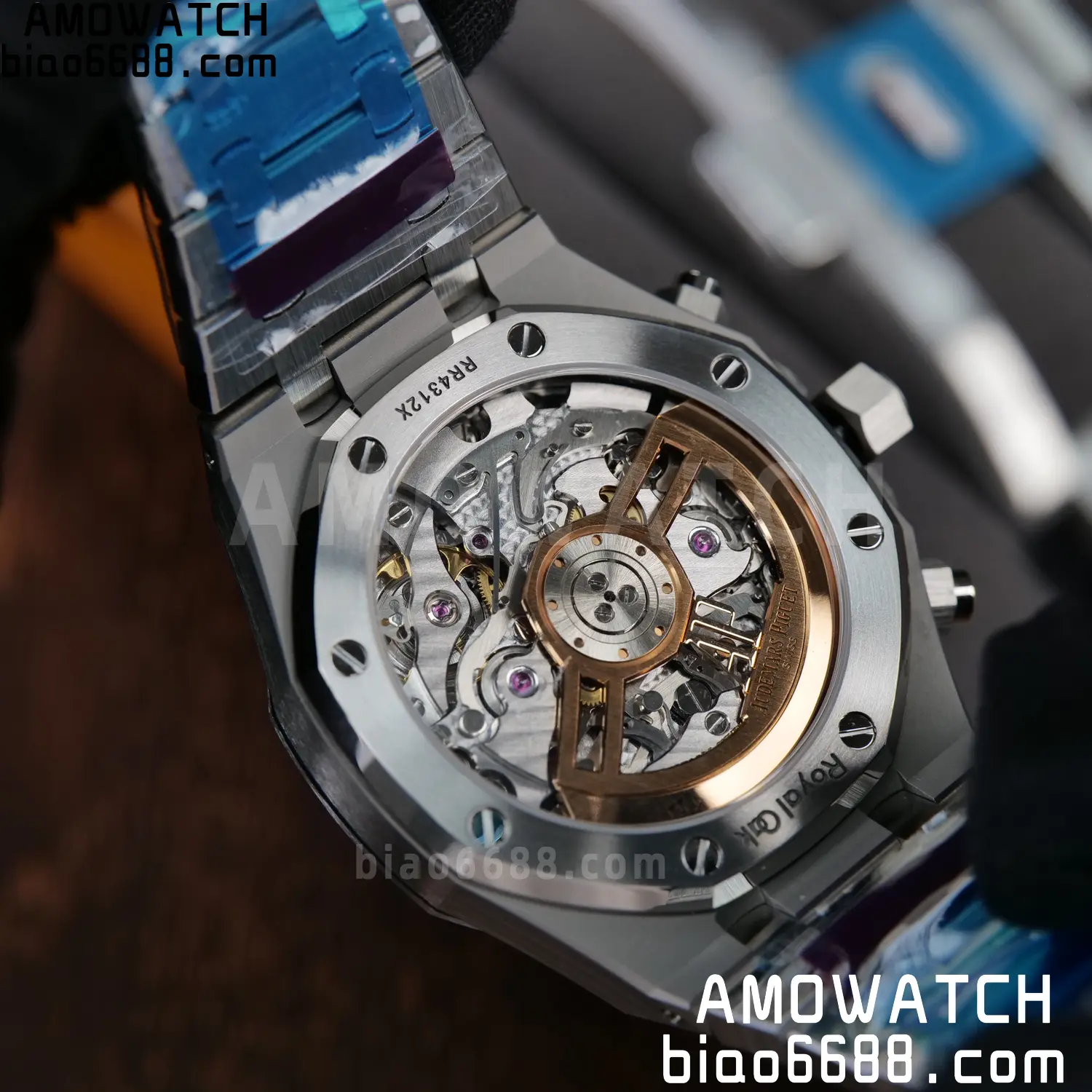 AP Royal Oak Chrono 26240 SS DDF 1:1 Best Edition Black Dial on SS Bracelet DD4401 Super Clone 101 85d3d1e4a840f5e AMO Watch