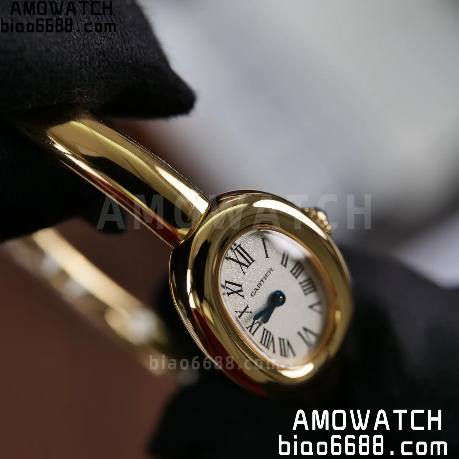 Cartier Baignoire 18.7mm YG WGBA0035 BBAF 1:1 Best Edition White Dial on YG Bracelet Ronda Quartz 80 05e24d6bb743fbb AMO Watch