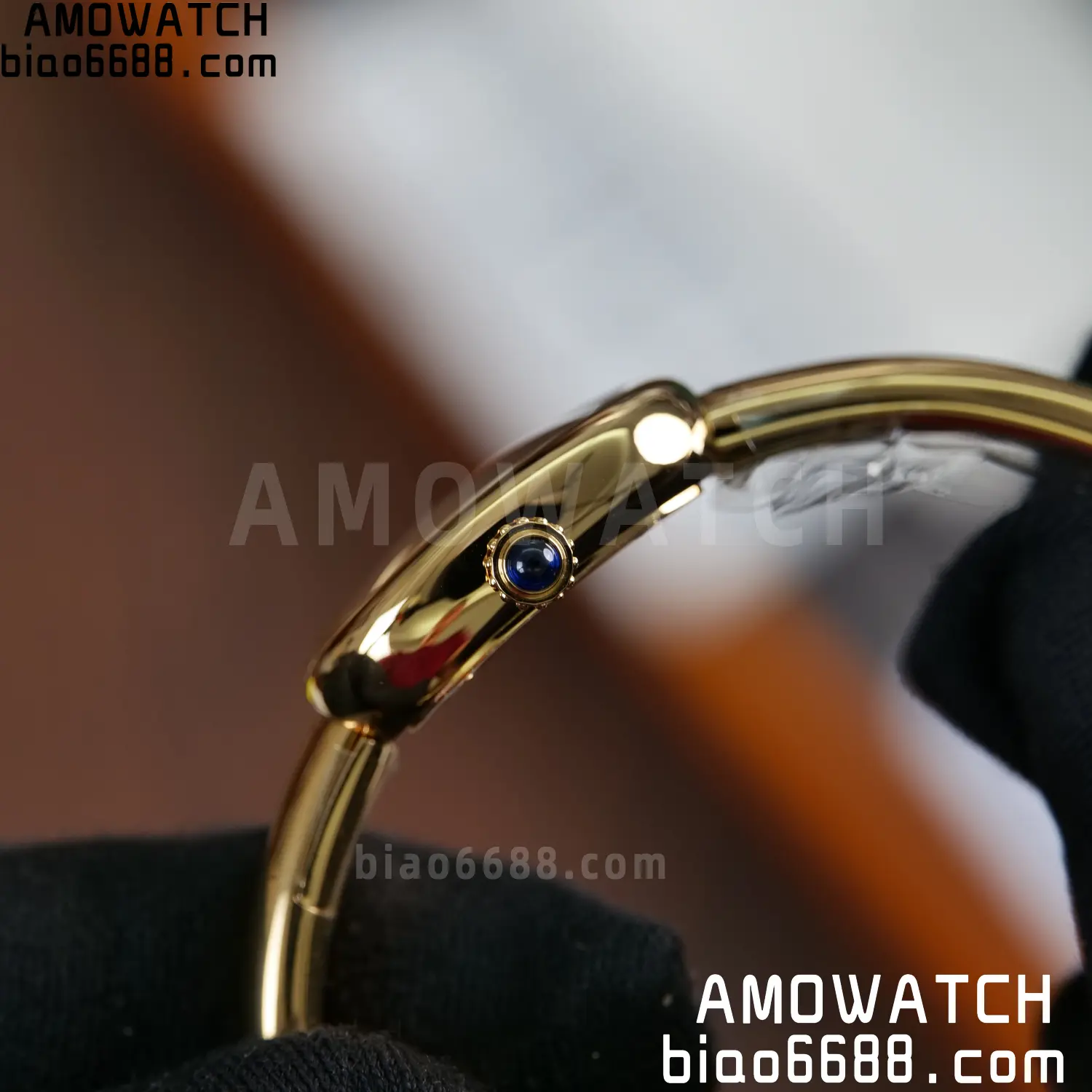 Cartier Baignoire 18.7mm YG WGBA0035 BBAF 1:1 Best Edition White Dial on YG Bracelet Ronda Quartz 76 3889caad5f56aa4 AMO Watch