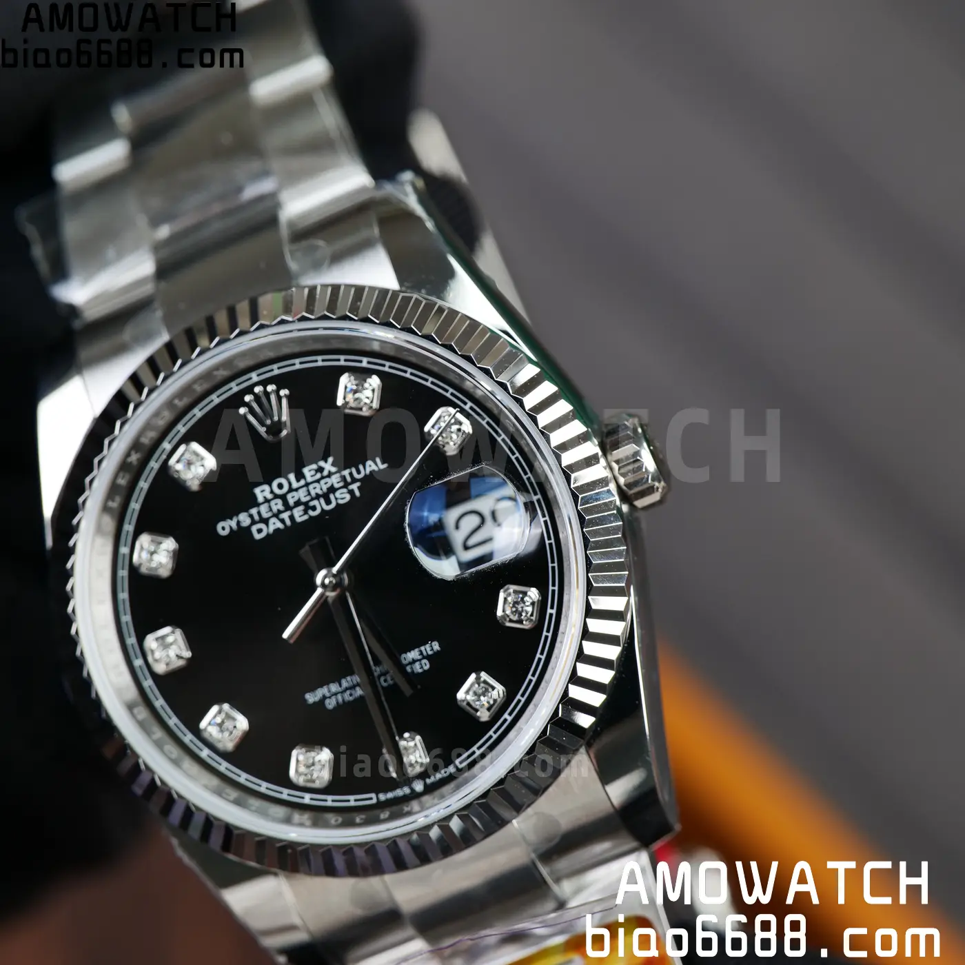 Rolex DateJust m126234 36mm ARF 1:1 Best Edition Gray Dial on Oyster Bracelet DD3235 73 3c263f7c86b007c 阿默表行AmoWatch