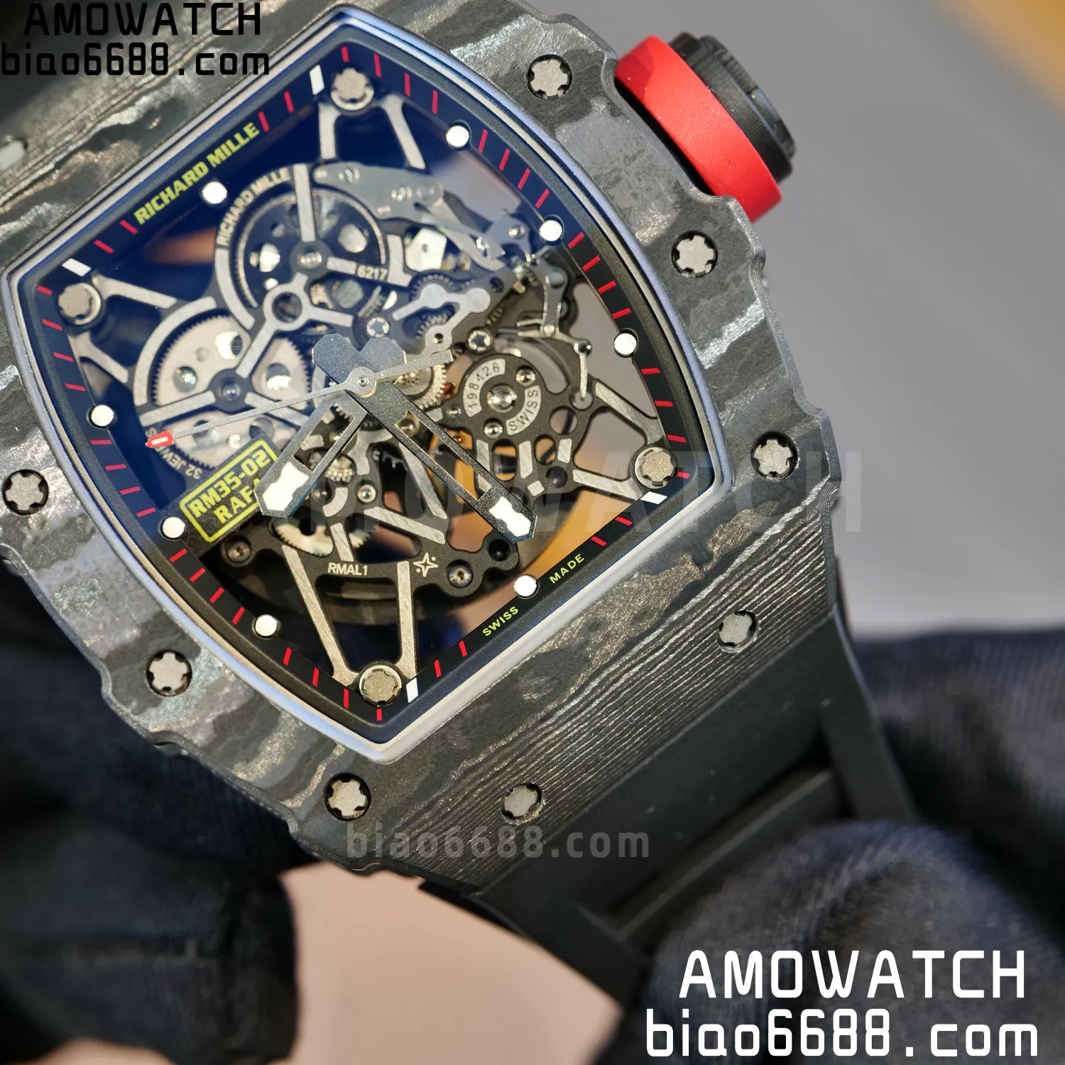 RICHARD MILLE RM35-02 RM3502 NTPT APSF 1:1 Best Edition Black Rubber Strap RMAL1 Super Clone (Free Sprung) V2 91 50e004206c4b26b 阿默表行AmoWatch