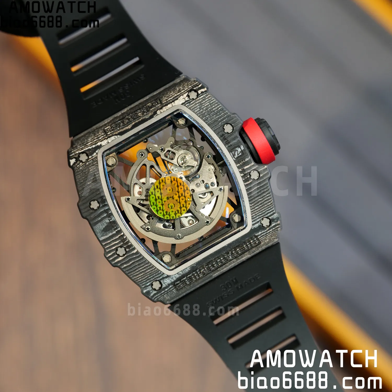 RICHARD MILLE RM35-02 RM3502 NTPT APSF 1:1 Best Edition Black Rubber Strap RMAL1 Super Clone (Free Sprung) V2 96 5120e21e3b2bb58 阿默表行AmoWatch