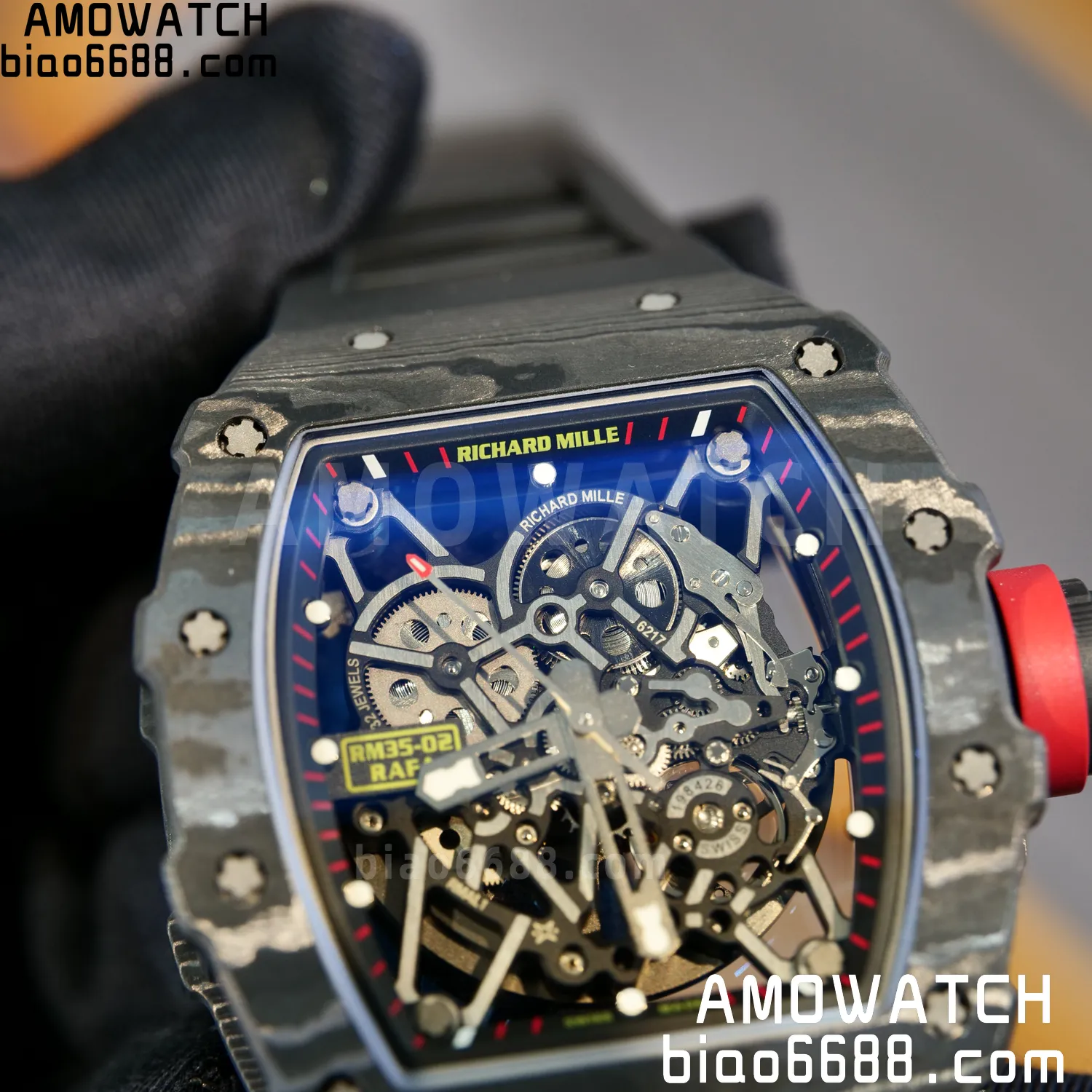 RICHARD MILLE RM35-02 RM3502 NTPT APSF 1:1 Best Edition Black Rubber Strap RMAL1 Super Clone (Free Sprung) V2 92 512aaabda0a03bb 阿默表行AmoWatch