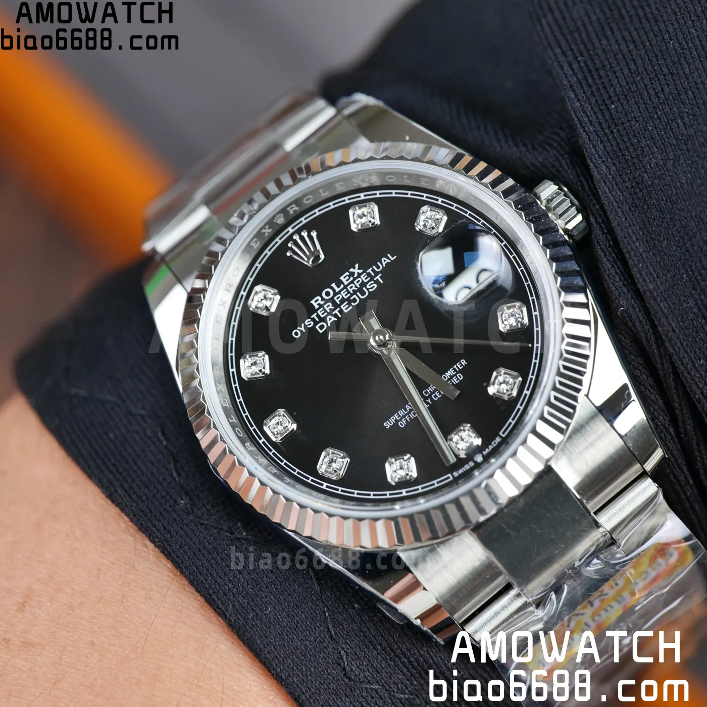 Rolex DateJust m126234 36mm ARF 1:1 Best Edition Gray Dial on Oyster Bracelet DD3235 84 7c519f4c998349e 阿默表行AmoWatch